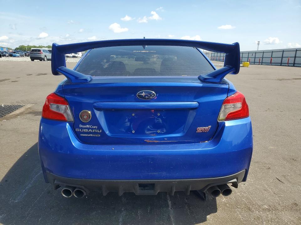 2016 Subaru Wrx VIN JF1VA2M60G9802007 COPART salvage auction — MINOR DENT/SCRATCHES, Fl - Certificate Of Title (P), sold $9,200 on 2026-07-22 (photo 6)