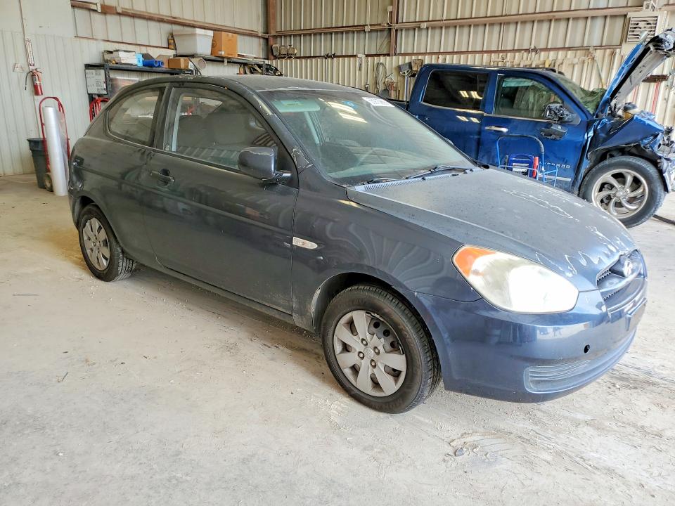 2011 Hyundai Accent VIN KMHCM3AC8BU197969 COPART salvage auction — HAIL, Tx - Cert Of Title-Rebuilt Salvage, sold $350 on 2026-07-17 (photo 4)