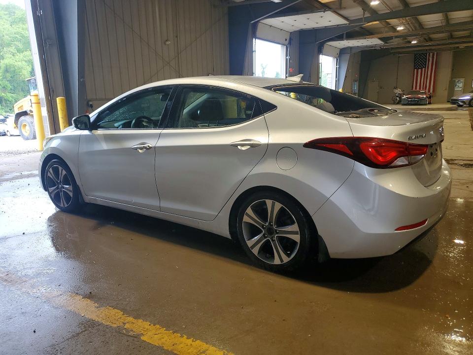 2016 Hyundai VIN KMHDH4AH5GU554042 COPART salvage auction — ROOF, Pa - Certificate Of Salvage, sold $1,950 on 2026-07-08 (photo 2)