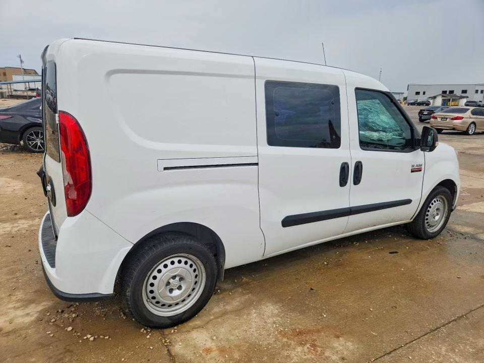 2022 Ram Promaster city VIN ZFBHRFAB4N6W44460 COPART salvage auction — FRONT END, Tx - Salvage Vehicle Title, sold $2,000 on 2026-08-17 (photo 3)