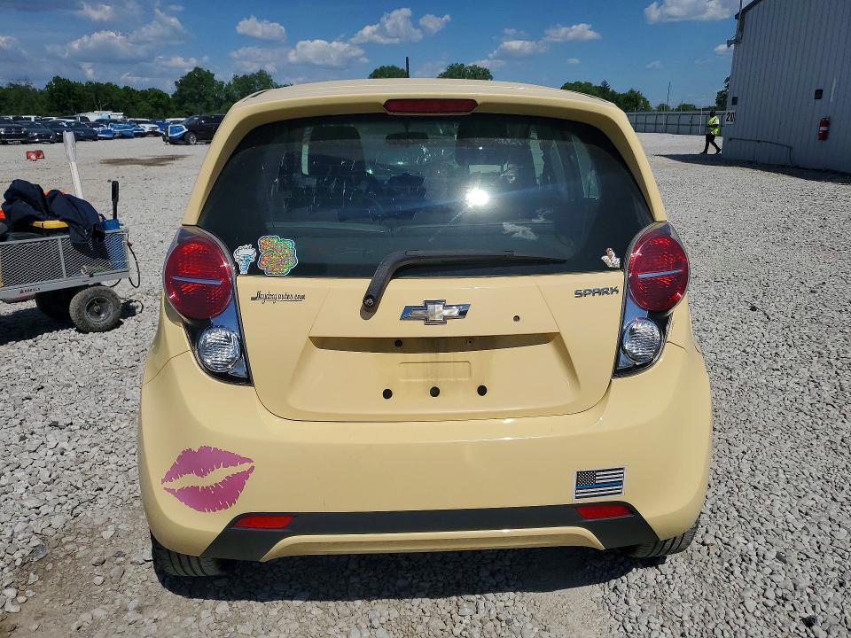2013 Chevrolet VIN KL8CA6S99DC571833 COPART salvage auction — FRONT END, Oh - Cert Of Title-Salvage, sold $325 on 2026-07-10 (photo 6)