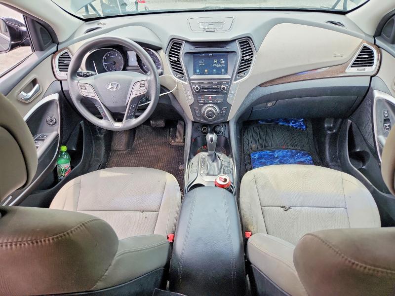 2017 Hyundai Santa fe VIN 5XYZUDLB7HG400966 COPART salvage auction — FRONT END, Pa - Certificate Of Salvage, sold $2,350 on 2026-07-07 (photo 8)