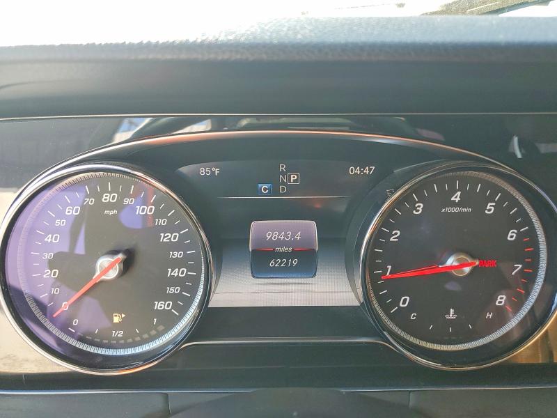 2018 Mercedes-benz VIN WDDZF4JB3JA457593 COPART salvage auction — REAR END, Ca - Salvage Certificate, sold $10,000 on 2026-08-10 (photo 9)