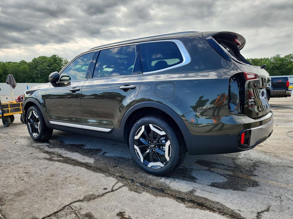 2025 Kia Telluride VIN 5XYP6DGC9SG656246 COPART salvage auction — HAIL, Mo - Salvage Certificate Of Title, sold $175 on 2026-07-29 (photo 2)