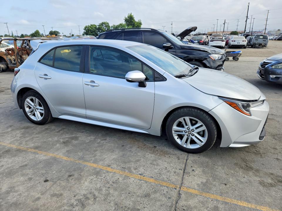 2019 Toyota Corolla VIN JTNK4RBE3K3060667 COPART salvage auction — FRONT END, Ca - Salvage Certificate, sold $5,800 on 2026-07-29 (photo 4)