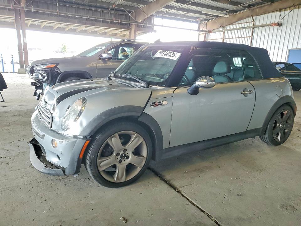 2005 Mini Cooper VIN WMWRH33475TK55148 COPART salvage auction — FRONT END, CA - SALVAGE CERTIFICATE, sold $575 on 2026-07-09 (photo 1)