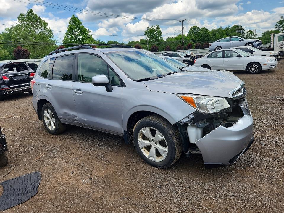 2016 Subaru Forester VIN JF2SJADC3GH425144 COPART salvage auction — FRONT END, Ct - Cert Of Title-Salvage, sold $500 on 2026-07-10 (photo 4)