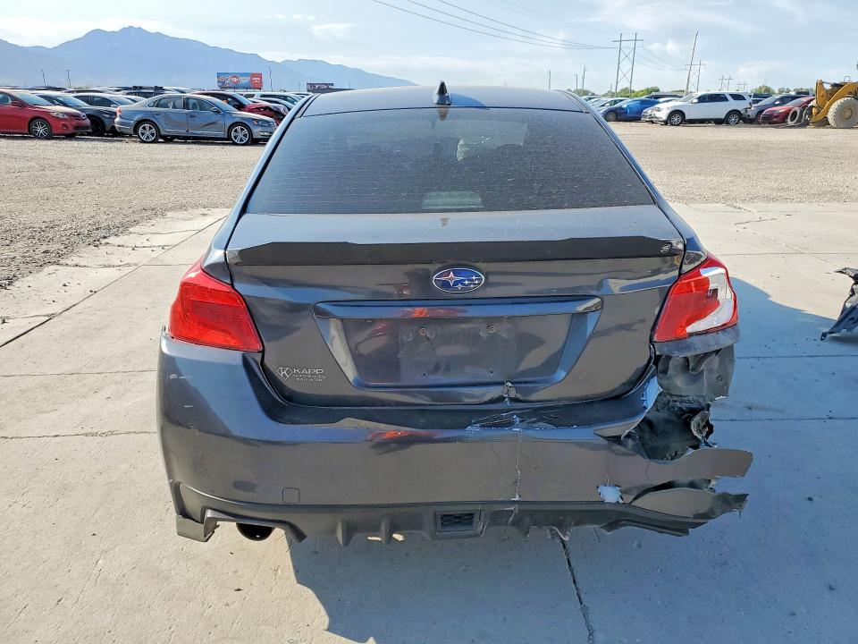 2017 Subaru Wrx VIN JF1VA1F69H9841235 COPART salvage auction — ALL OVER, UT - SALVAGE CERTIFICATE (P), sold $1,600 on 2026-07-20 (photo 6)