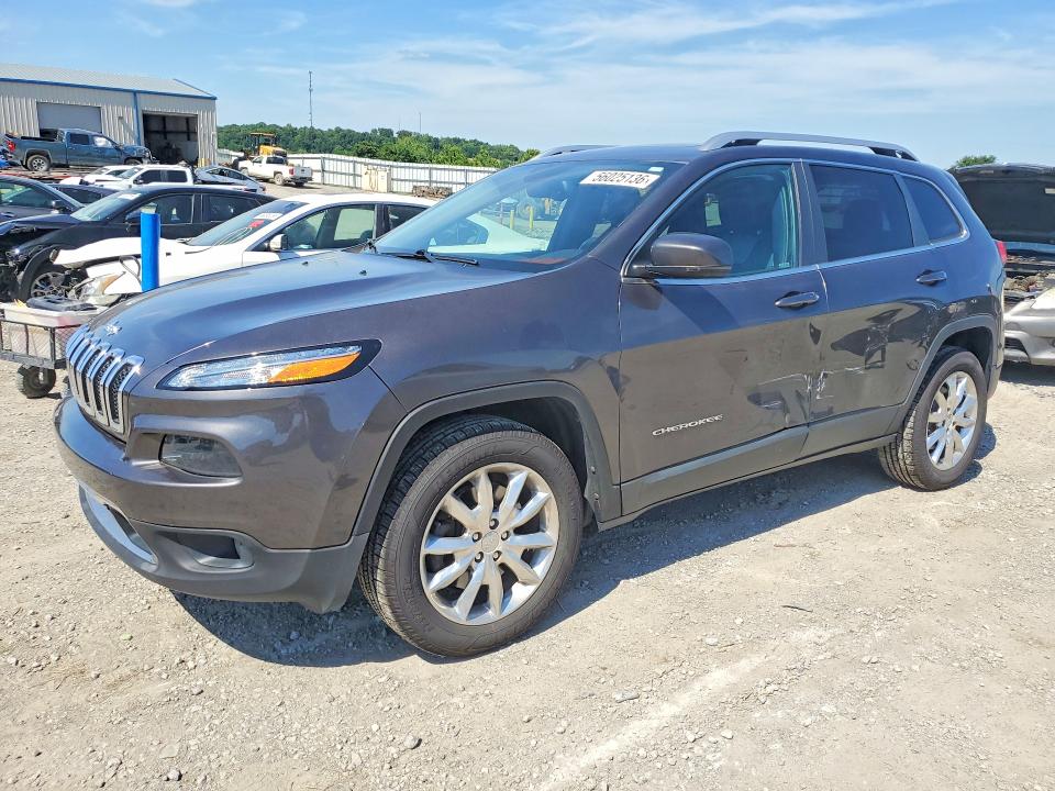 2014 Jeep Cherokee VIN 1C4PJMDSXEW166643 COPART salvage auction — SIDE, KY - CERT OF TITLE-SALVAGE, sold $1,750 on 2026-07-02 (photo 1)