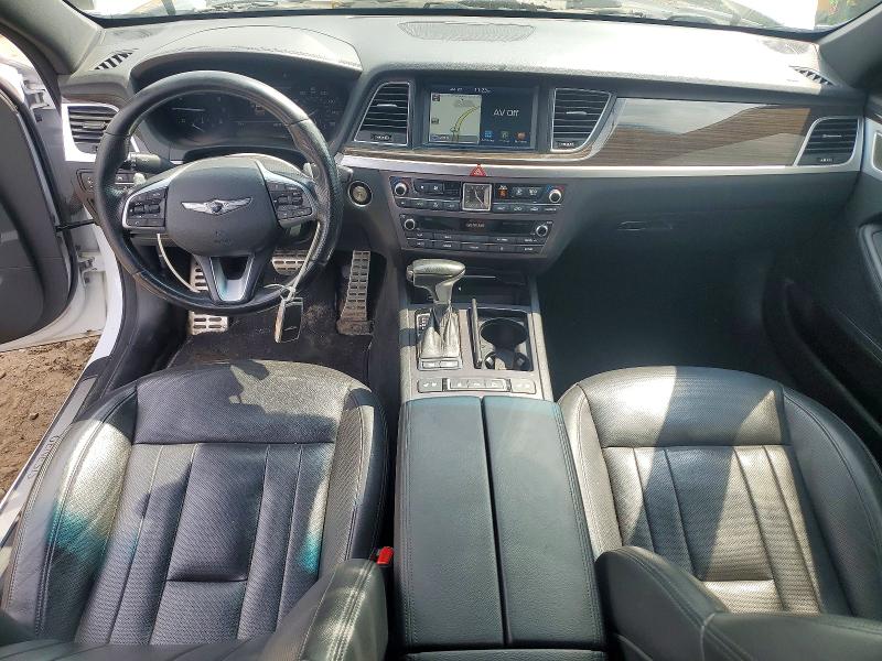 2019 Genesis G80 VIN KMHGN4JEXKU287355 COPART salvage auction — FRONT END, Mi - Certificate Of Title, sold $3,100 on 2026-07-14 (photo 8)