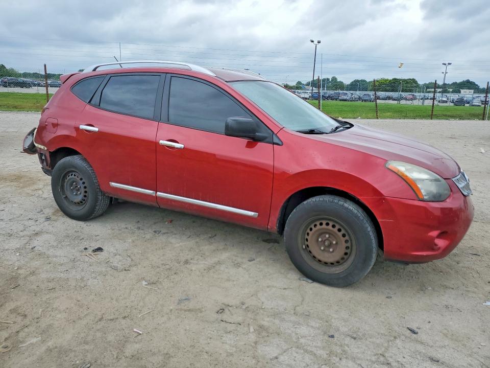 2014 Nissan Rogue VIN JN8AS5MV6EW717352 COPART salvage auction — REAR END, In - Cert Of Title-Salvage Title, sold $125 on 2026-07-28 (photo 4)