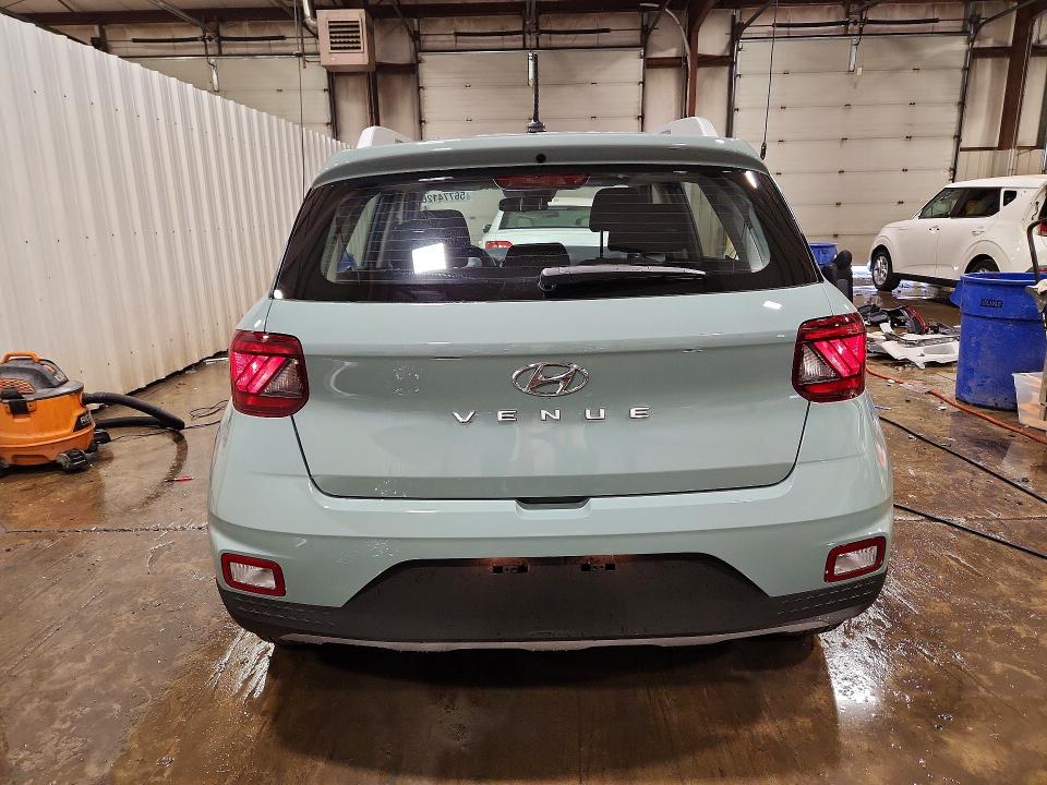2026 Hyundai Venue VIN KMHRC8A33TU462261 COPART salvage auction — FRONT END, Pa - Certificate Of Salvage, sold $4,150 on 2026-07-28 (photo 6)