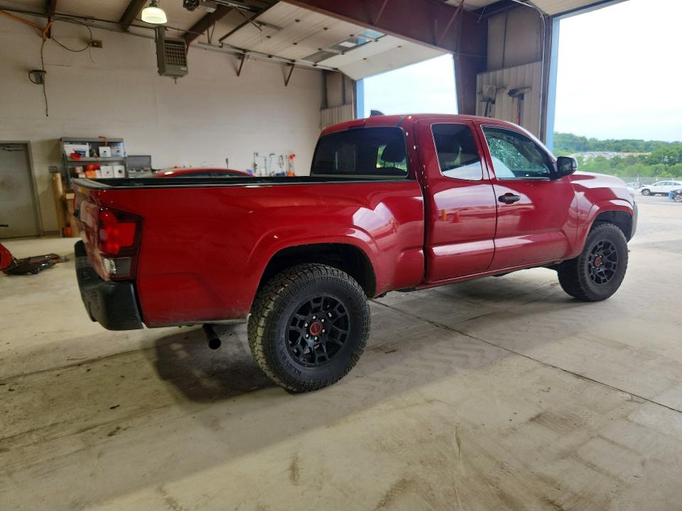 2022 Toyota Tacoma VIN 3TYSX5EN4NT013607 COPART salvage auction — FRONT END, Pa - Certificate Of Salvage, sold $9,800 on 2026-07-31 (photo 3)