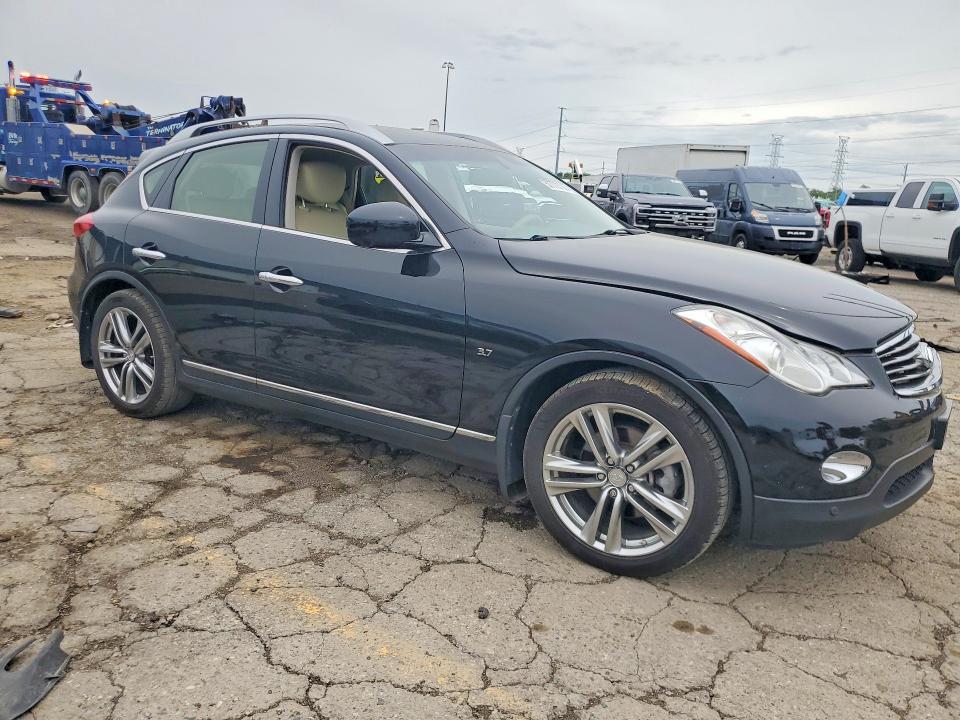 2015 Infiniti Qx50 VIN JN1BJ0HR2FM774103 COPART salvage auction — FRONT END, MI - CERTIFICATE OF TITLE, sold $700 on 2026-07-31 (photo 4)