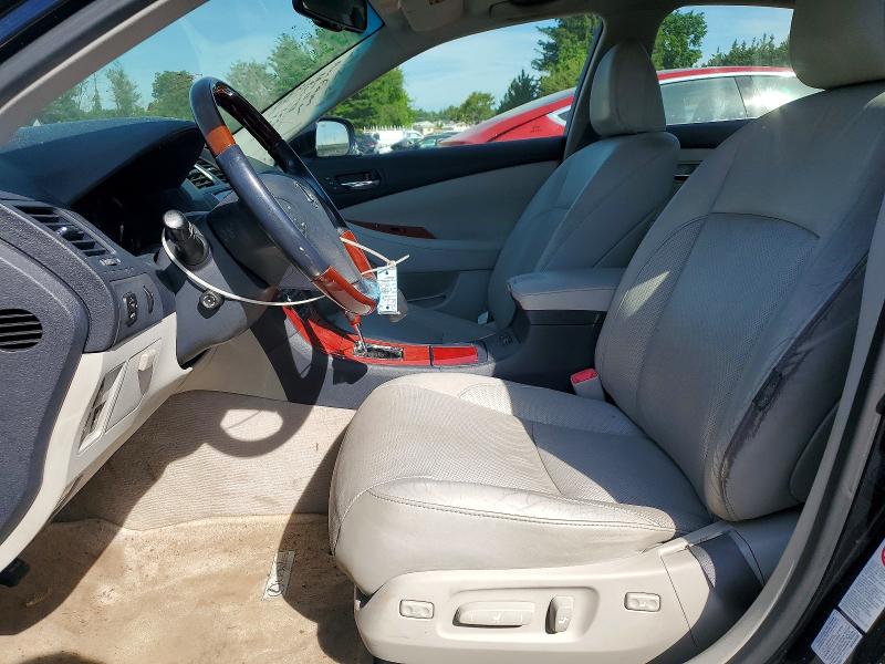 2008 Lexus ES VIN JTHBJ46G882262638 COPART salvage auction — REAR END, Md - Cert Of Salvage > 75% Damage, sold $1,900 on 2026-07-27 (photo 7)