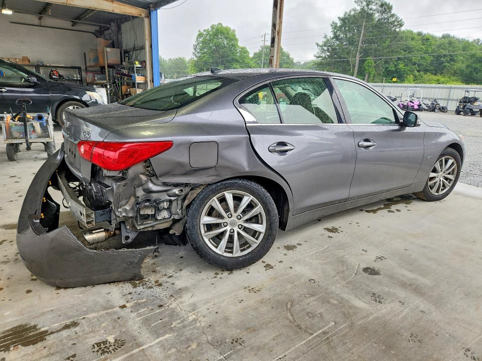 2016 Infiniti Q50 VIN JN1CV7AP7GM203203 COPART salvage auction — UNDERCARRIAGE, Ga - Cert Of Title-Salvage, sold $900 on 2026-07-27 (photo 3)