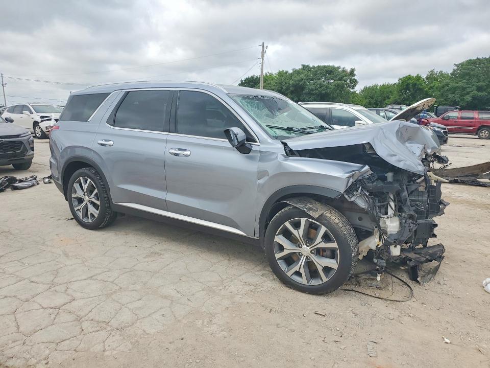 2020 Hyundai Palisade VIN KM8R34HEXLU170056 COPART salvage auction — FRONT END, Ok - Cert Of Title-Salvage, sold $3,250 on 2026-07-30 (photo 4)
