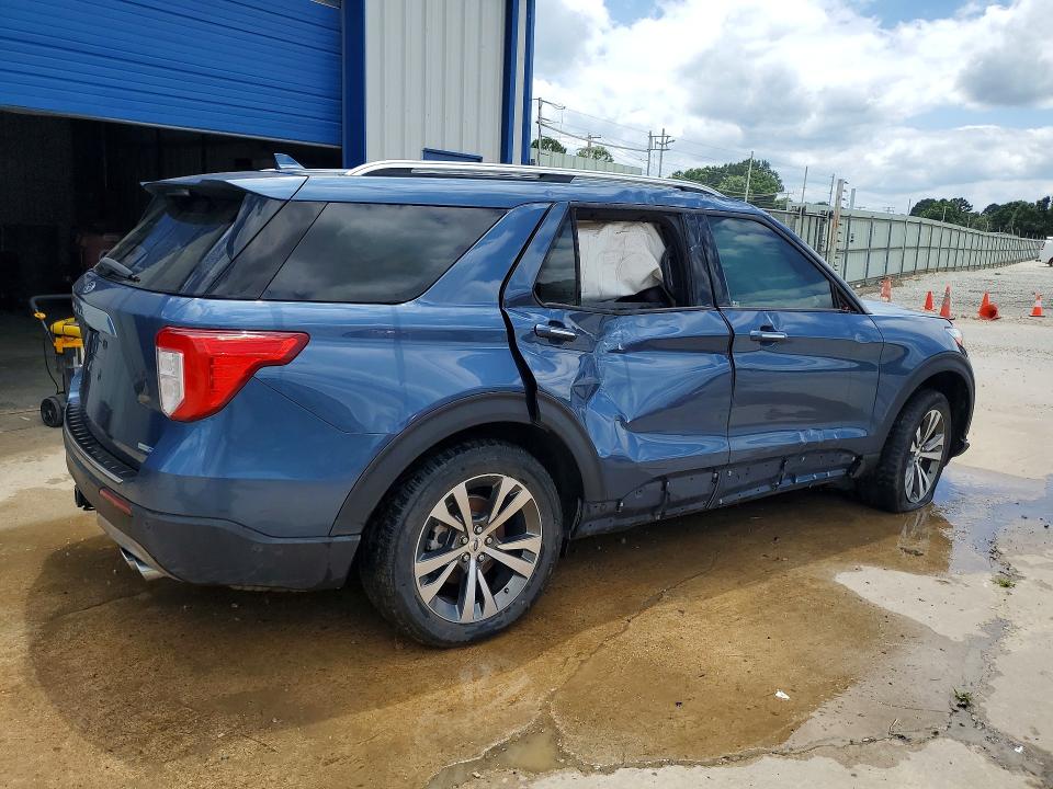 2020 Ford Explorer VIN 1FM5K8HC3LGA30260 COPART salvage auction — ROLLOVER, Ar - Certificate Of Title, sold $6,500 on 2026-07-02 (photo 3)