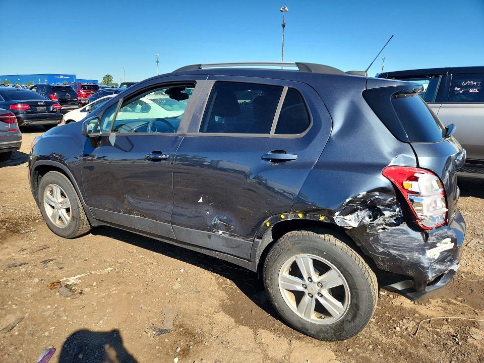 2021 Chevrolet Trax VIN KL7CJLSB5MB323610 COPART salvage auction — REAR END, Mi - Scrap Certificate Of Title, sold $2,300 on 2026-07-10 (photo 2)