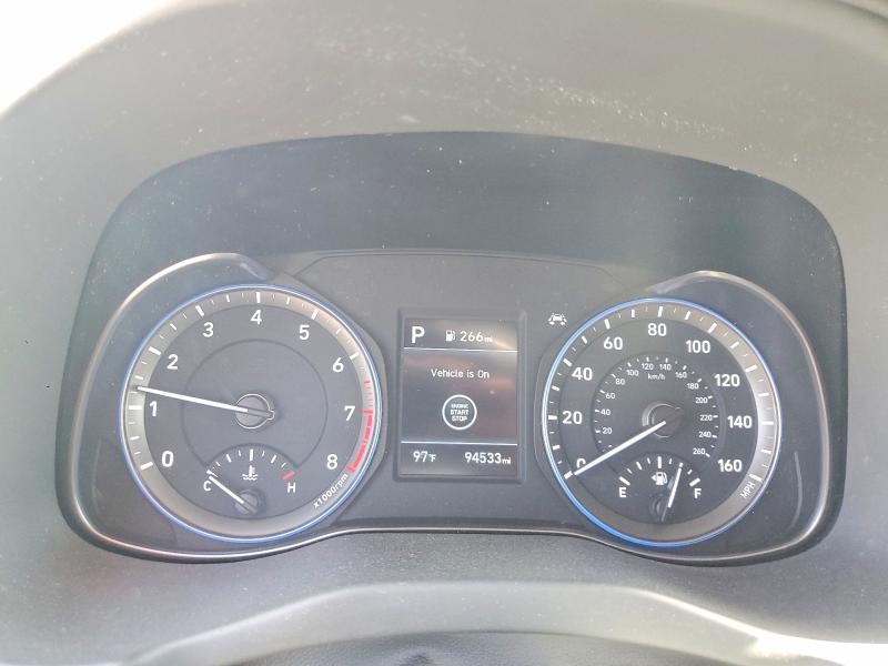 2019 Hyundai Kona VIN KM8K22AA2KU392444 COPART salvage auction — REAR END, CA - SALVAGE CERTIFICATE, sold $975 on 2026-07-23 (photo 9)
