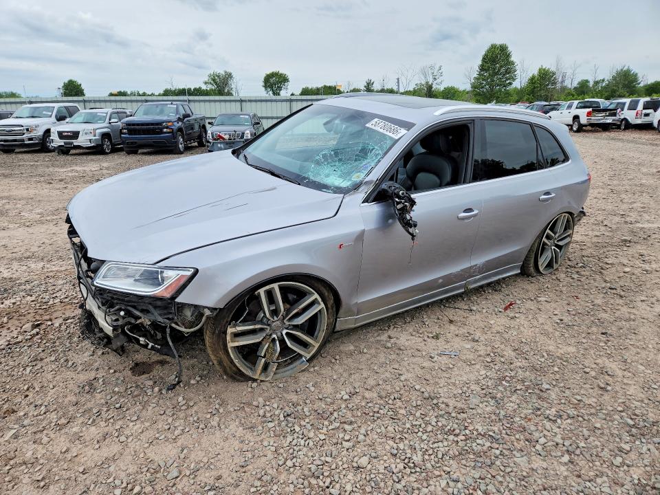 2016 Audi VIN WA1CCAFP8GA022471 COPART salvage auction — FRONT END, NY - MV-907A SALVAGE CERTIFICATE, sold $2,250 on 2026-07-15 (photo 1)