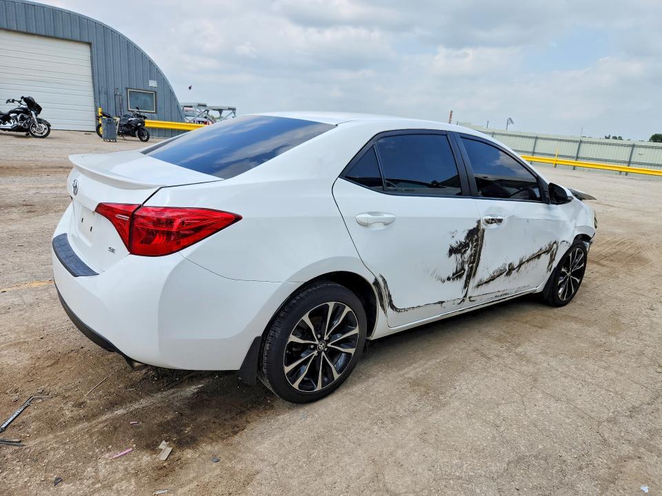 2017 Toyota Corolla VIN 5YFBURHEXHP708663 COPART salvage auction — FRONT END, Ks - Cert Of Title-Salvage, sold $2,200 on 2026-07-22 (photo 3)