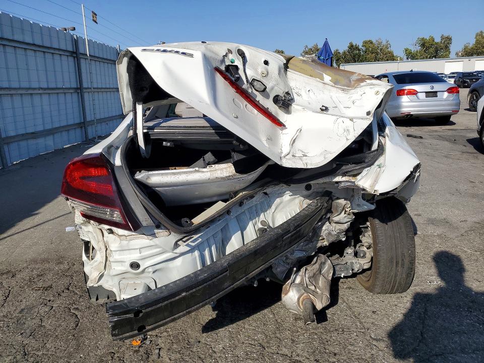 2015 Honda VIN 2HGFG3B04FH525458 COPART salvage auction — FRONT END, Ca - Salvage Certificate, sold $1,300 on 2026-07-02 (photo 6)
