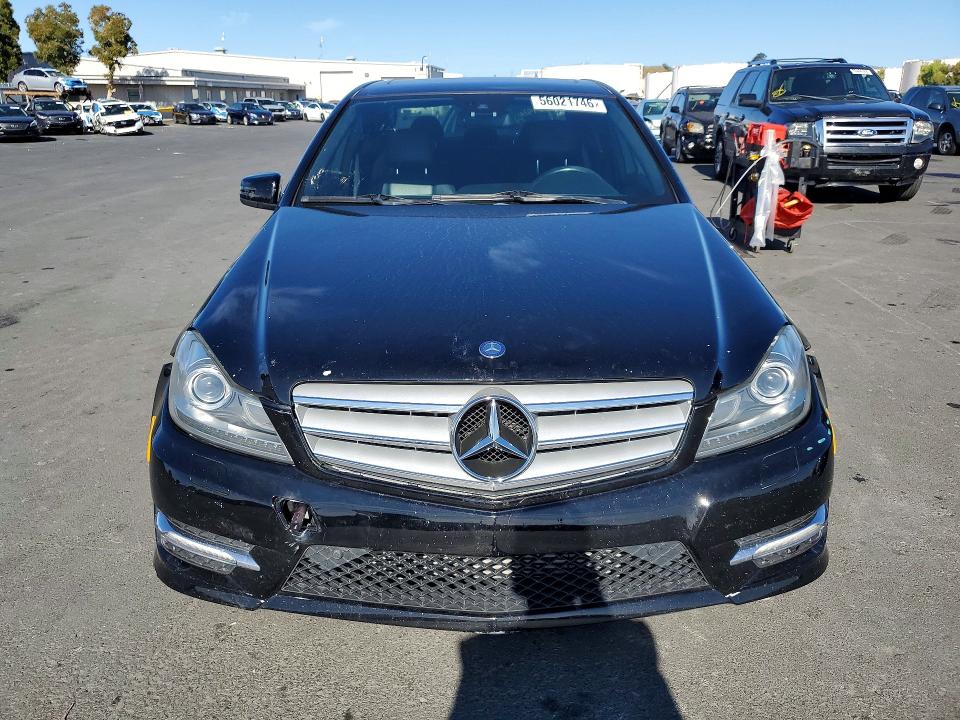 2013 Mercedes-benz C-klasse VIN WDDGF4HBXDR252386 COPART salvage auction — FRONT END, CA - SALVAGE CERTIFICATE, sold $1,250 on 2026-07-06 (photo 5)