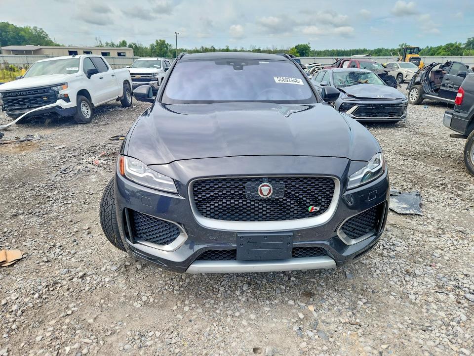 2017 Jaguar F-pace VIN SADCM2BV8HA889789 COPART salvage auction — FRONT END, AL - CERT OF TITLE-SALVAGE TITLE, sold $5,700 on 2026-07-30 (photo 5)