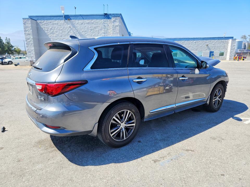 2016 Infiniti Qx60 VIN 5N1AL0MN1GC507009 COPART salvage auction — FRONT END, Ca - Salvage Certificate, sold $1,100 on 2026-07-30 (photo 3)