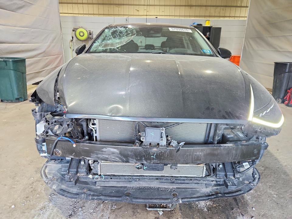 2023 Hyundai Sonata VIN KMHL54JJ9PA061604 COPART salvage auction — FRONT END, Nh - Cert Of Title-Salvage, sold $1,650 on 2026-07-23 (photo 5)