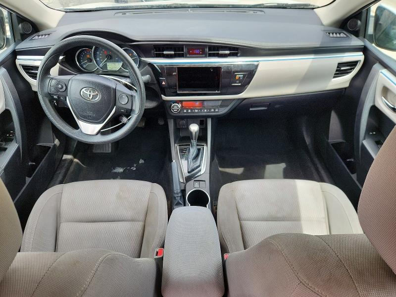2014 Toyota Corolla VIN 5YFBPRHE7EP034491 COPART salvage auction — FRONT END, Mo - Salvage Certificate Of Title, sold $2,000 on 2026-07-27 (photo 8)