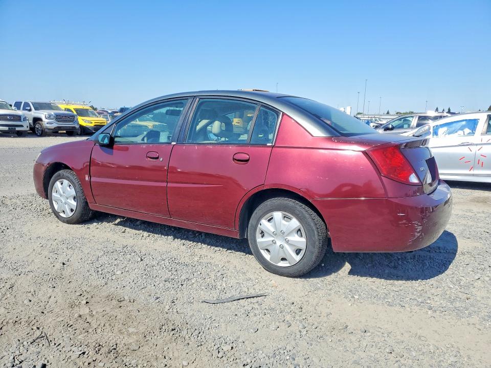 2003 Saturn Ion VIN 1G8AJ52F53Z138675 COPART salvage auction — REAR END, Ca - Dis/Dlr/Exp Only Clean Title, sold $125 on 2026-07-02 (photo 2)