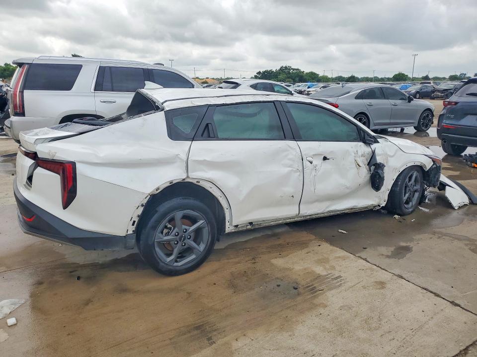 2025 Kia K4 VIN 3KPFT4DE0SE008382 COPART salvage auction — FRONT END, Tx - Certificate Of Title, sold $1,250 on 2026-07-23 (photo 3)