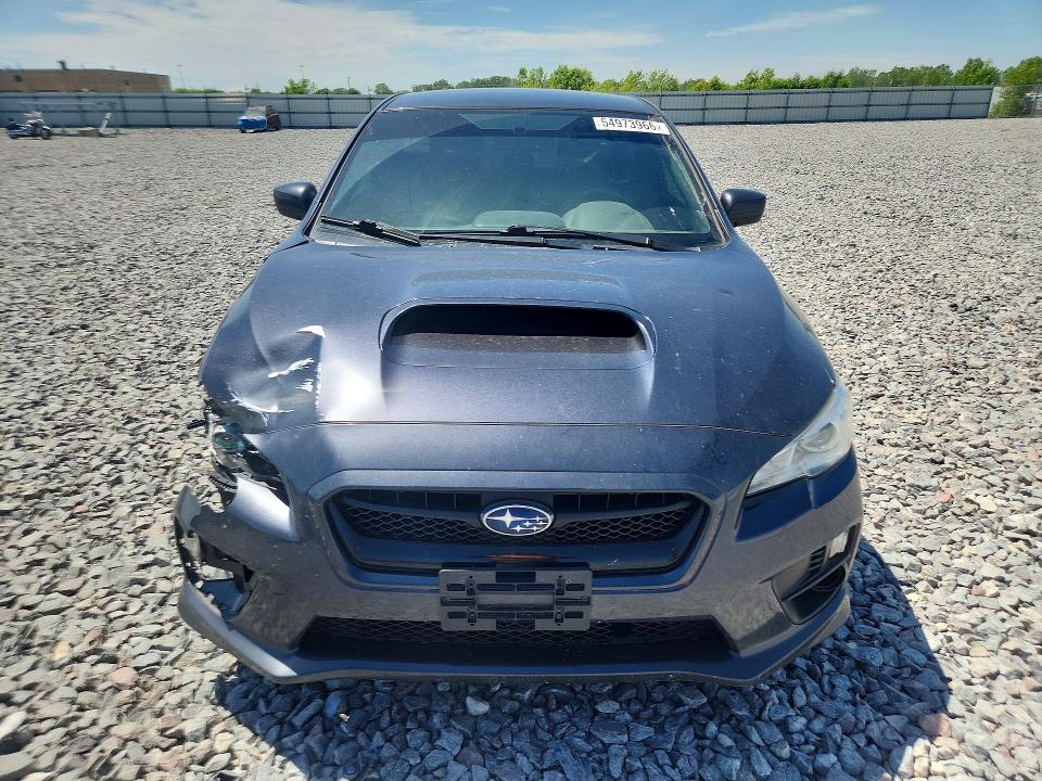 2016 Subaru Wrx VIN JF1VA1B61G9806595 COPART salvage auction — FRONT END, Mi - Cert Of Title-Salvage Vehicle, sold $2,850 on 2026-07-27 (photo 5)
