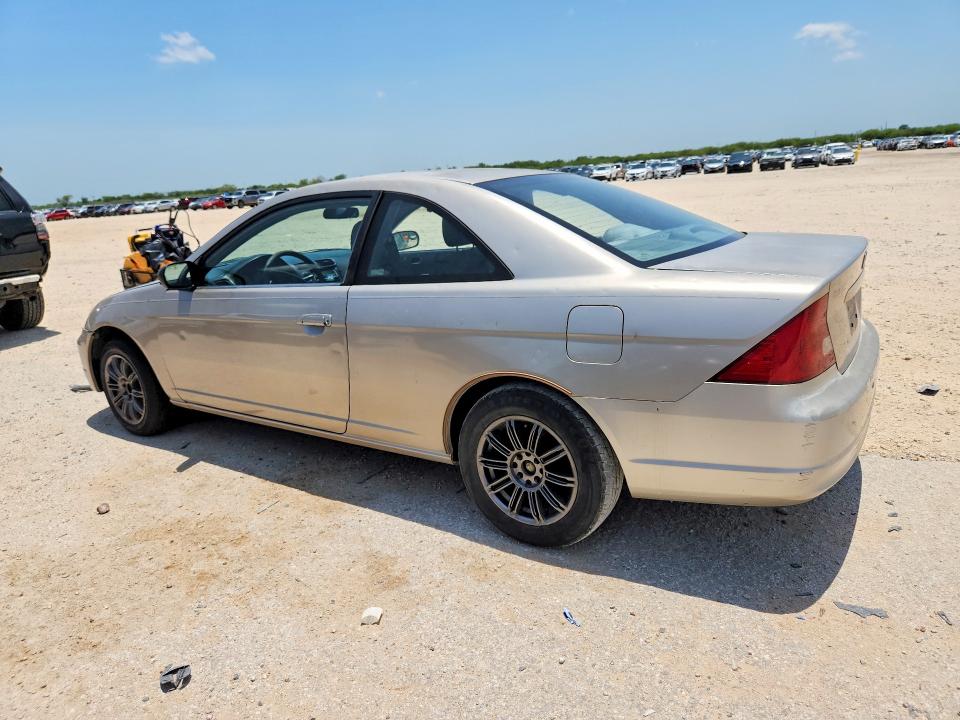 2002 Honda Civic VIN 1HGEM22562L064478 COPART salvage auction — HAIL, Tx - Certificate Of Title, sold $1,620 on 2026-07-02 (photo 2)
