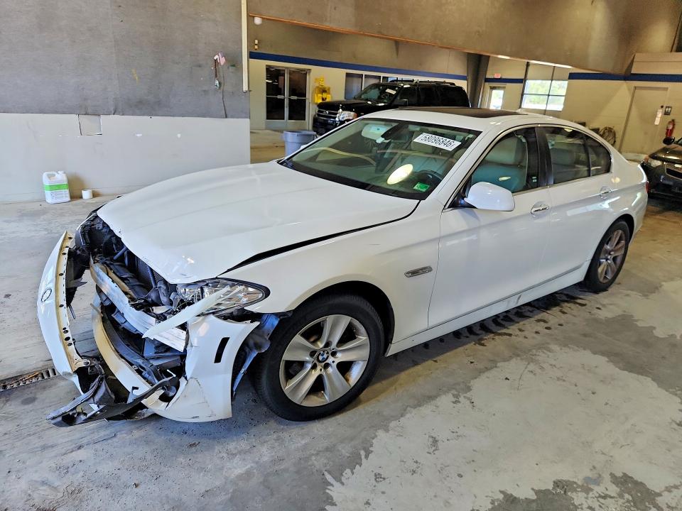 2011 BMW 5 series VIN WBAFR1C59BC750511 COPART salvage auction — FRONT END, Va - Cert Of Title - Salvage, sold $900 on 2026-07-10 (photo 1)