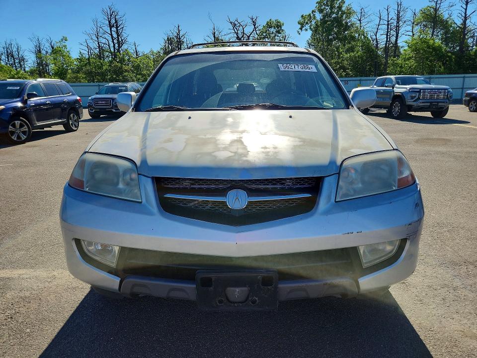 2001 Acura Mdx VIN 2HNYD18261H521895 COPART salvage auction — FRONT END, Ny - Mv-907A Salvage Certificate, sold $425 on 2026-07-08 (photo 5)