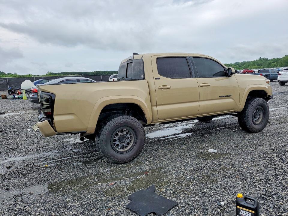 2018 Toyota Tacoma VIN 5TFAZ5CN1JX058139 COPART salvage auction — REAR END, Sc - Cert Of Title-Salvage, sold $4,950 on 2026-07-29 (photo 3)