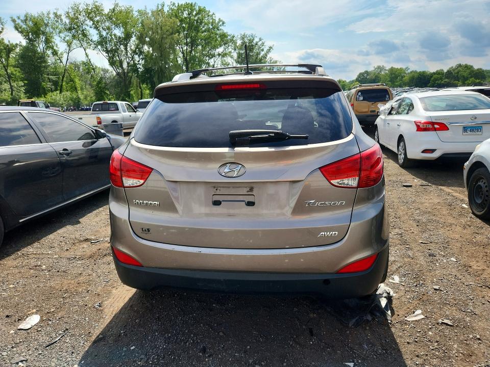 2012 Hyundai Tucson VIN KM8JUCAC1CU415808 COPART salvage auction — FRONT END, Ct - Cert Of Title-Salvage, sold $1,200 on 2026-07-14 (photo 6)