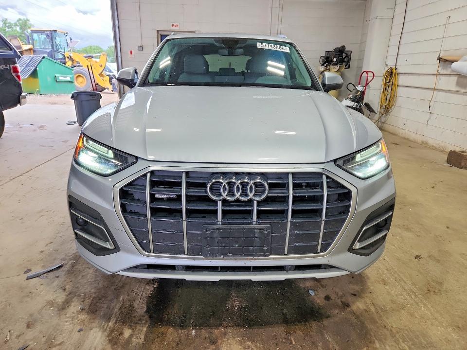 2021 Audi Q5 VIN WA1AAAFYXM2054446 COPART salvage auction — FRONT END, Mn - Cert Of Title-Salvage, sold $7,700 on 2026-08-27 (photo 5)