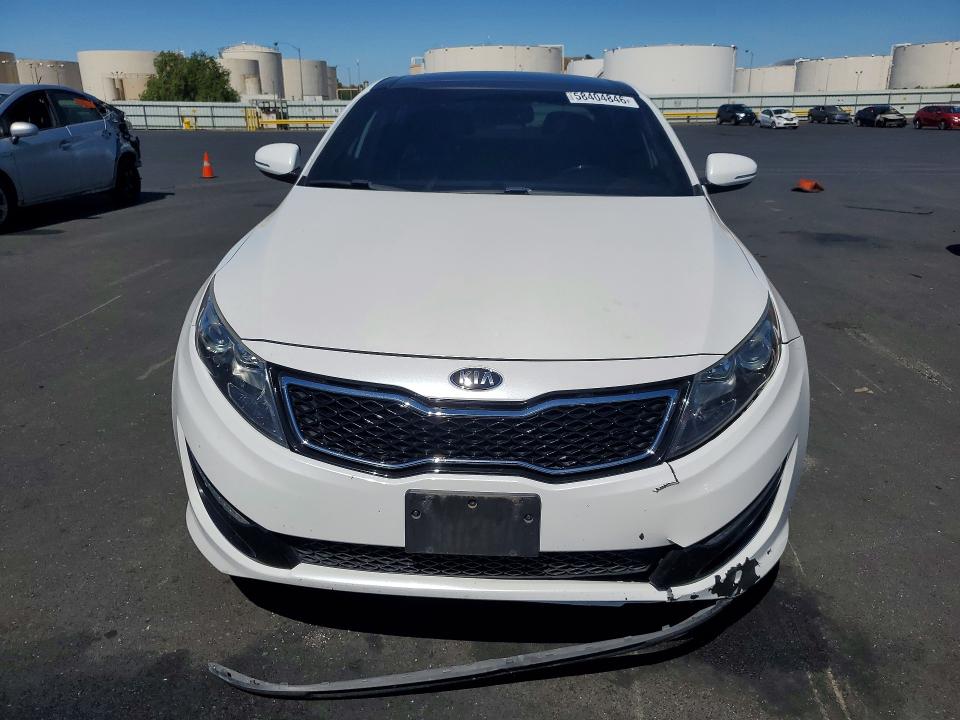 2013 Kia VIN 5XXGR4A61DG234103 COPART salvage auction — FRONT END, Ca - Salvage Certificate, sold $1,950 on 2026-07-13 (photo 5)