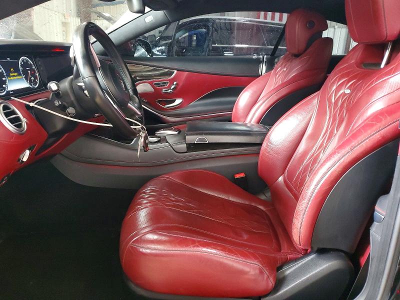 2016 Mercedes-benz S-klasse VIN WDDXJ8FB1GA011327 COPART salvage auction — FRONT END, Pa - Certificate Of Salvage, sold $10,000 on 2026-08-12 (photo 7)