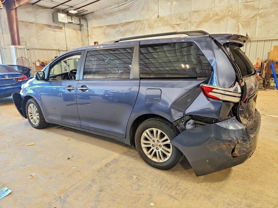 2016 Toyota VIN 5TDYK3DCXGS725325 COPART salvage auction — FRONT END, WI - JUNKED VEHICLE BILL OF SALE, sold $1,050 on 2026-07-22 (photo 2)