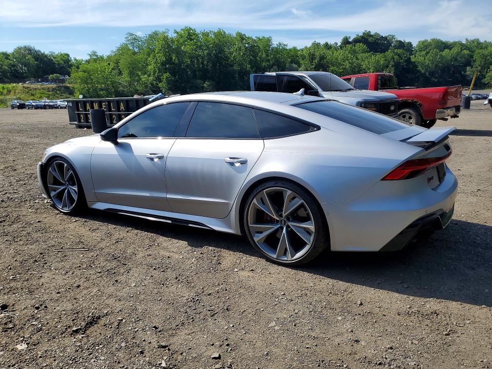 2021 Audi S7 VIN WUAPCBF24MN901264 COPART salvage auction — FRONT END, Ny - Mv-907A Salvage Certificate, sold $30,000 on 2026-07-16 (photo 2)