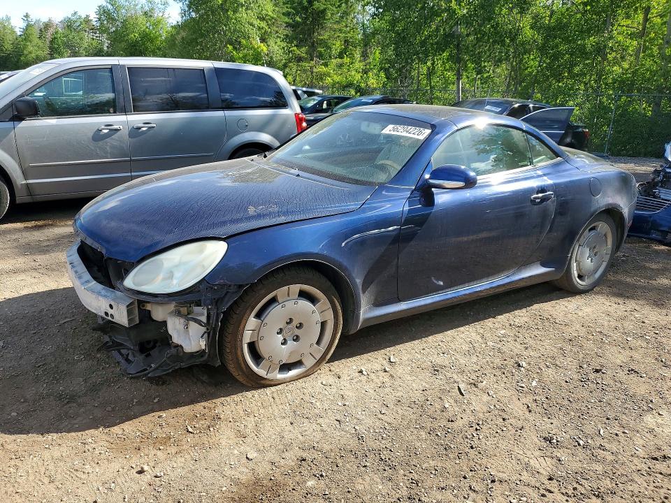 2002 Lexus Sc 430 VIN JTHFN48Y720001872 COPART salvage auction — FRONT END, ON - PERMIT SALVAGE, sold $1,050 on 2026-07-14 (photo 1)