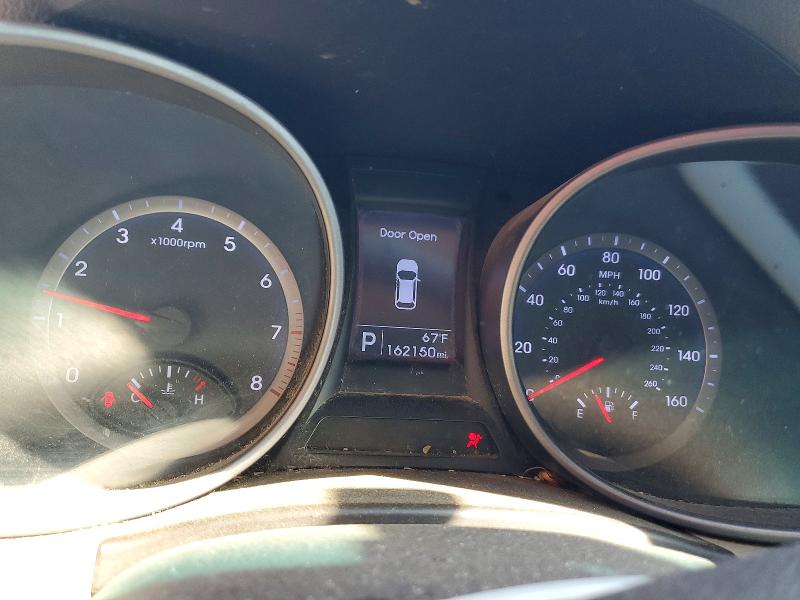 2013 Hyundai Santa fe VIN KM8SMDHF5DU014581 COPART salvage auction — FRONT END, NY - MV-907A SALVAGE CERTIFICATE, sold $1,200 on 2026-07-08 (photo 9)