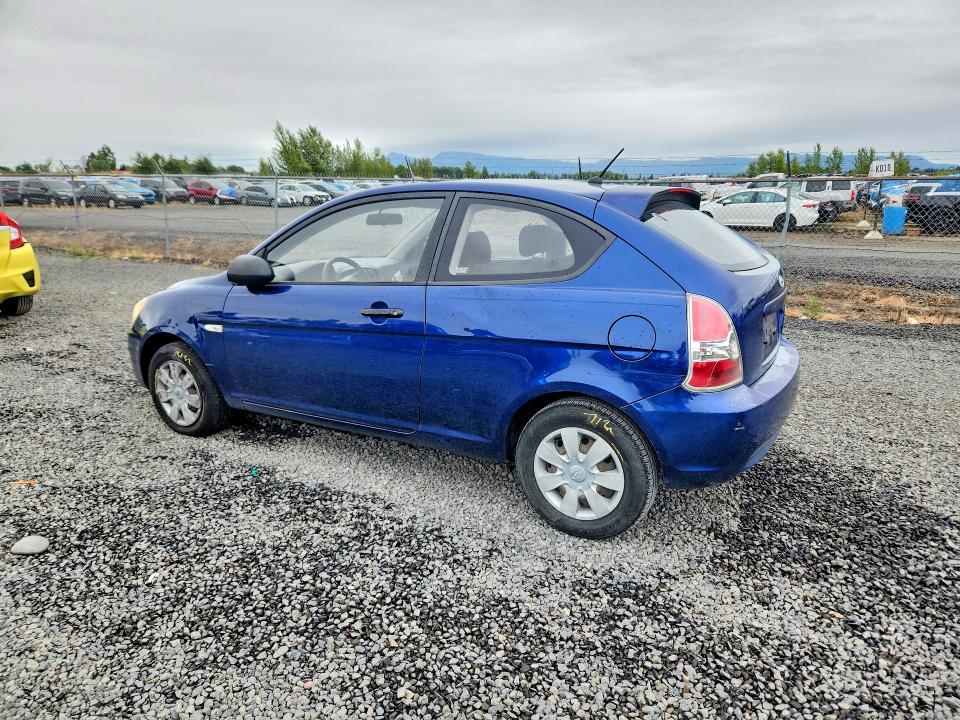 2007 Hyundai Accent VIN KMHCM36C87U038661 COPART salvage auction — SIDE, OR - SALVAGE TITLE CERTIFICATE, sold $200 on 2026-07-28 (photo 2)