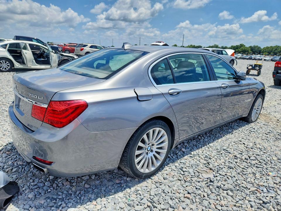 2012 BMW 7er VIN WBAKC8C55CC437756 COPART salvage auction — FRONT END, Fl - Certificate Of Title, sold $400 on 2026-07-31 (photo 3)
