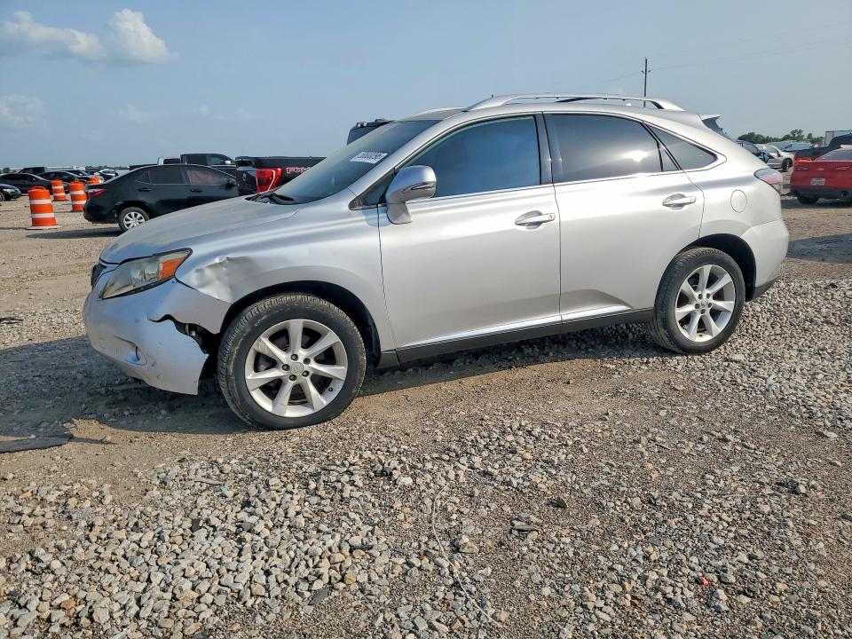 2012 Lexus Rx VIN 2T2ZK1BA1CC076443 COPART salvage auction — FRONT END, Tx - Bonded Rebuilt Salvage, sold $7,300 on 2026-08-24 (photo 1)